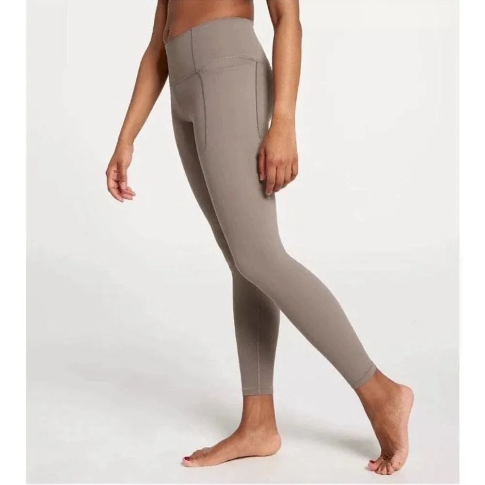 #880. Calia NWT Inspire 7/8 Legging High Rise Dark Grey - Picture 2 of 5